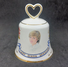 Load image into Gallery viewer, 1981 Marriage of Prince of Wales and Lady Diana Spencer Celebration Bell
