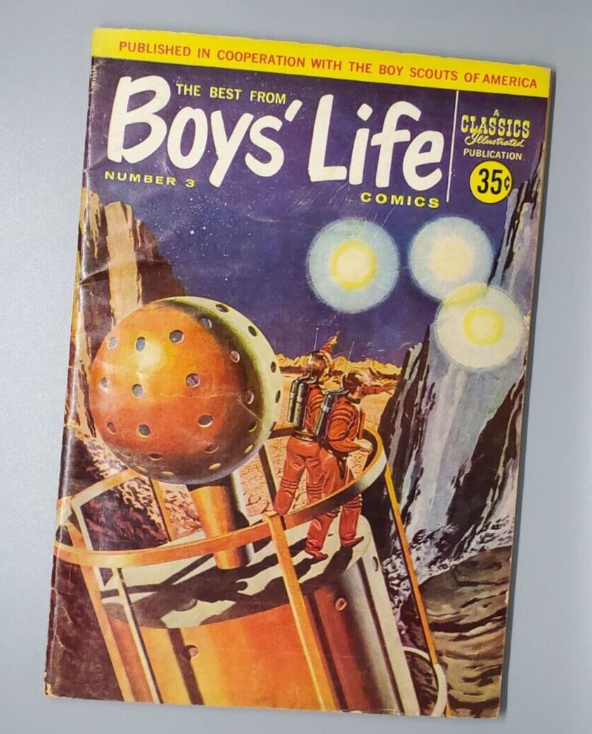 1958 Classics #3 Illustrated Comic The Best From Boy's Life