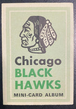 Load image into Gallery viewer, 1969-70 O-Pee-Chee Hockey Booklet Mini Card Album Chicago Black Hawks
