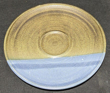 Load image into Gallery viewer, Beautiful Earth Tone Blue &amp; Brown Pottery Serving Platter
