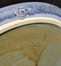 Load image into Gallery viewer, Beautiful Earth Tone Blue &amp; Brown Pottery Serving Platter
