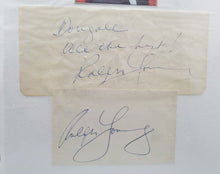 Load image into Gallery viewer, American Singer &amp; Actor Ralph Young Autograph Signed
