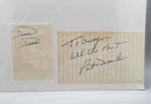 Load image into Gallery viewer, Canadian TV Personalities Pat Marsden &amp; Dave Devall Autograph Signed
