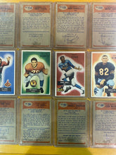 Load image into Gallery viewer, 1955 Bowman Football High Grade Ex+ Cards Lot of 33
