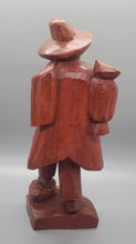 Load image into Gallery viewer, Hand Carved Wooden Traveler Sculpture
