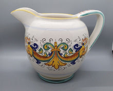 Load image into Gallery viewer, Deruta Ceramics Colourful Pitcher / Ewer, Made in Italy
