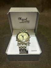 Load image into Gallery viewer, Marcel Drucker Quartz Men&#39;s Talking Watch Mineral Crystal w/ original box 20-368
