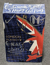 Load image into Gallery viewer, 2012 London Playboy Eau De Toilette - 50 ML - 1.7 Fl. Oz - 1/2 Full
