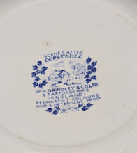 Load image into Gallery viewer, W.H. Grindley &amp; co. Staffordshire England - Blue &amp; White Cake Plate
