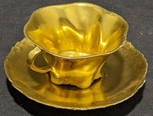 Load image into Gallery viewer, Rosenthal Versailles Heavy Gold Tea Coloured Tea Cup &amp; Saucer Set
