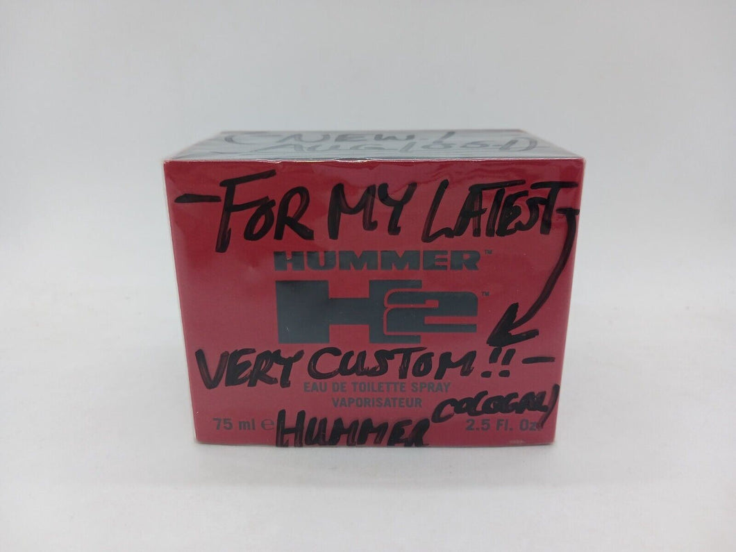 Hummer H2 Eau De Toilette Spray Vaporisateur (75ml, 2.5 oz) Sealed