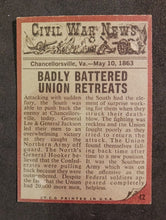 Load image into Gallery viewer, 1962 Topps Civil War News Card Lot of 9
