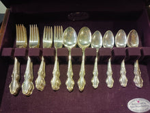 Load image into Gallery viewer, Reed &amp; Barton English Crown Cutlery 60 pc Set
