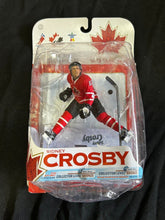 Load image into Gallery viewer, NHLPA Sidney Crosby 5inch, Collectors Action Figure Opened
