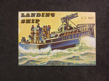 Load image into Gallery viewer, 1955 Topps Rails &amp; Sails Landing Ship #189 Short Print
