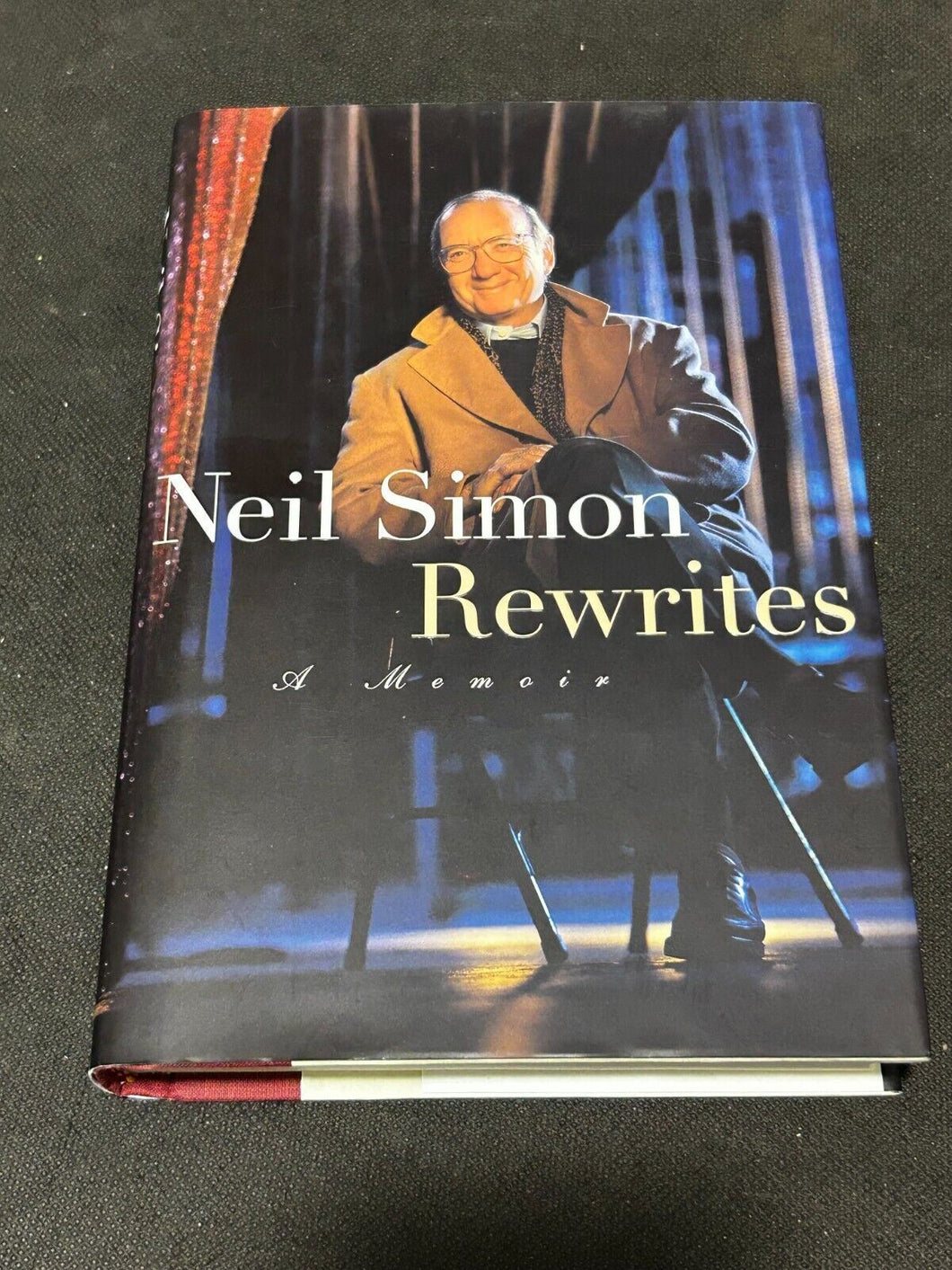 ReWrites A Memoir by Neil Simon, Hardcover Signed Book