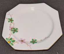 Load image into Gallery viewer, 1935 PARAGON Bone China Dessert Set For 5 - Green &amp; Pink Flowers
