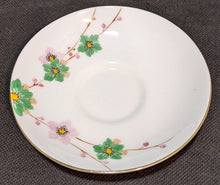 Load image into Gallery viewer, 1935 PARAGON Bone China Dessert Set For 5 - Green &amp; Pink Flowers
