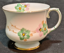 Load image into Gallery viewer, 1935 PARAGON Bone China Dessert Set For 5 - Green &amp; Pink Flowers
