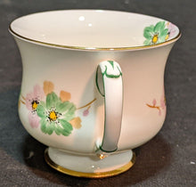 Load image into Gallery viewer, 1935 PARAGON Bone China Dessert Set For 5 - Green &amp; Pink Flowers
