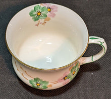 Load image into Gallery viewer, 1935 PARAGON Bone China Dessert Set For 5 - Green &amp; Pink Flowers
