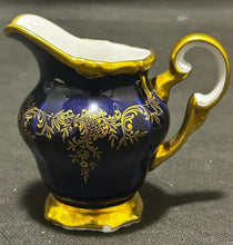 Load image into Gallery viewer, Echt Weimar Kobalt Teapot and Creamer GOLD COBALT, EX+
