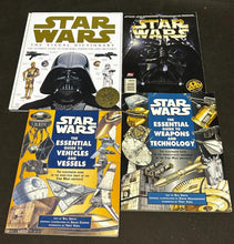 Load image into Gallery viewer, Collection of Star Wars Magazine and Books lot of 4, EX
