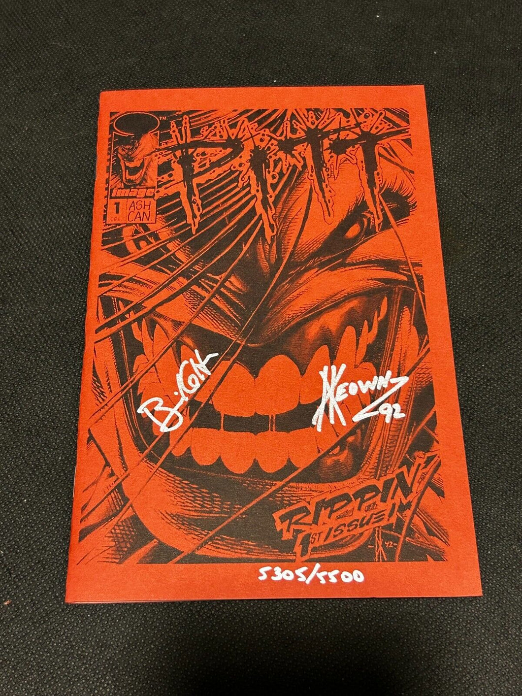 SIGNED Image Comics Pitt Comic Issue 1, 5305/5500, EX