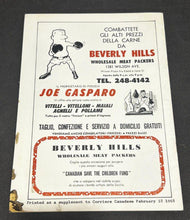 Load image into Gallery viewer, 1968 Maple Leaf Gardens Boxing Program, G+, Joe Frazier
