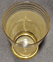 Load image into Gallery viewer, 1970&#39;s Gold Trim &amp; Swirls Water / Juice Glass
