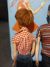 Load image into Gallery viewer, 1964 Double Barbie and Skipper Doll Case with Barbie, Ken and  Skipper Doll Lot
