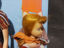 Load image into Gallery viewer, 1964 Double Barbie and Skipper Doll Case with Barbie, Ken and  Skipper Doll Lot
