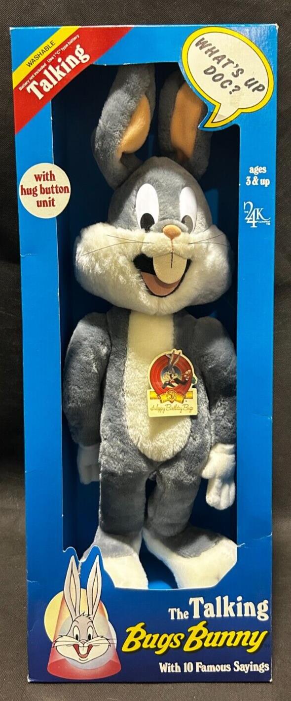 1990 Warner Bros Talking Bugs Bunny 50th Anniversary