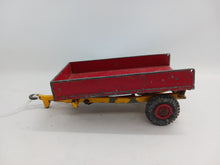 Load image into Gallery viewer, 1960s Weeks Tipping Farm Trailer (Red &amp; Yellow), Dinky Toys, Made in England
