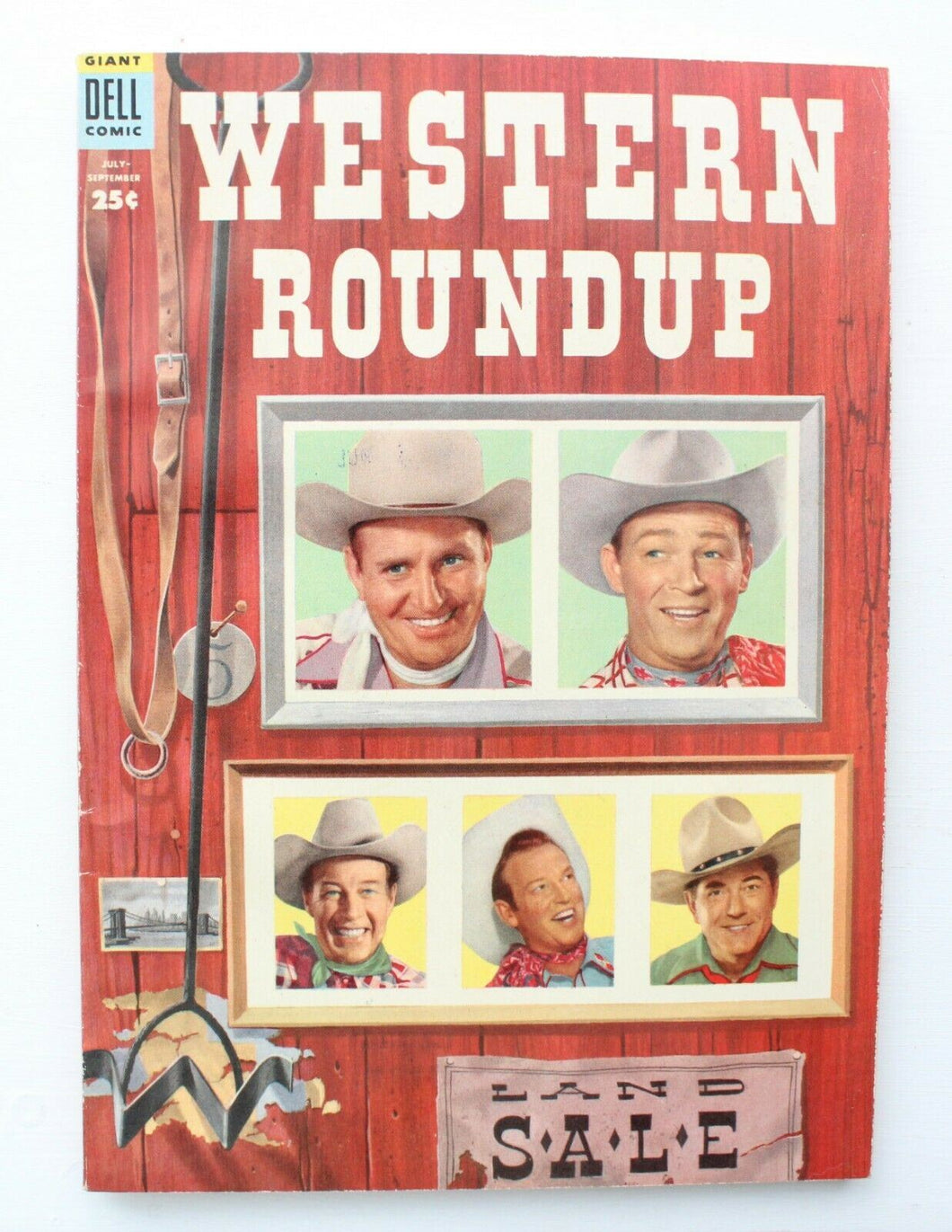 Dell Giant Comic Western Roundup (1952 Series) #7 in FN Shape