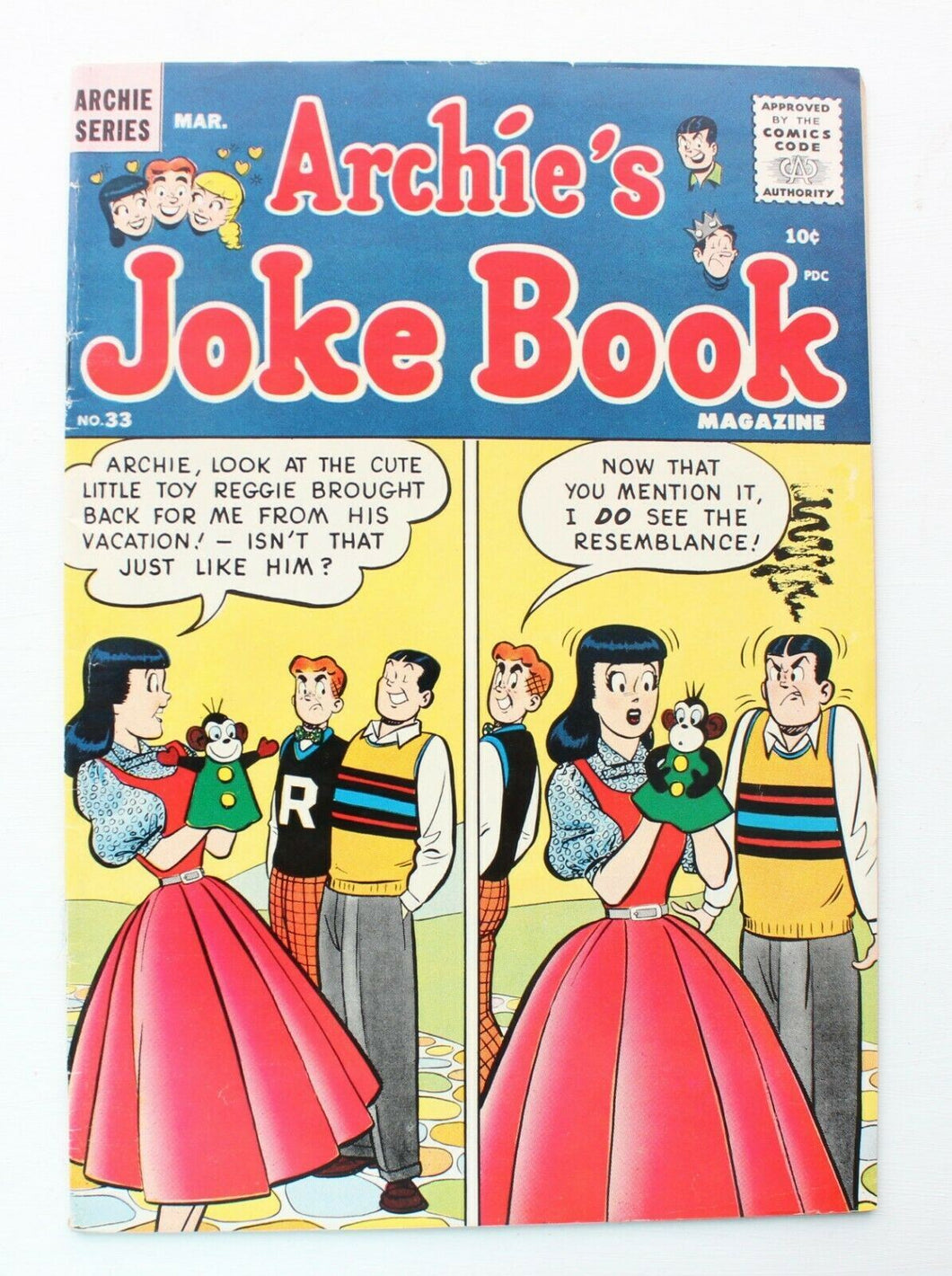 Archie's Joke Book (1953 Series) #33 in FN+ Shape