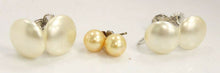 Load image into Gallery viewer, Lot of Pearl Earrings w/ Some Sterling Silver Pairs
