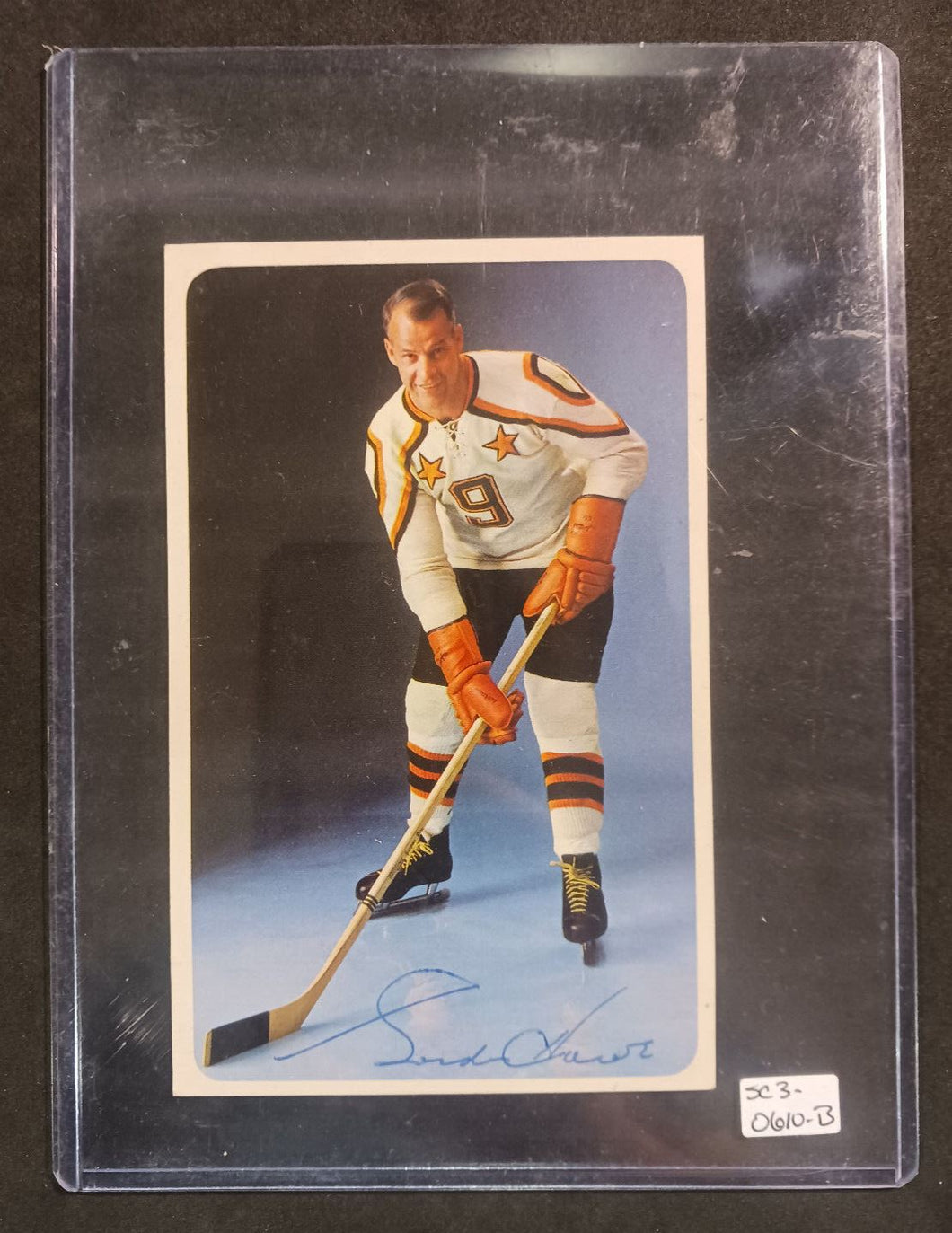 Gordie Howe Signed and Certified by Gordie Howe Eaton's