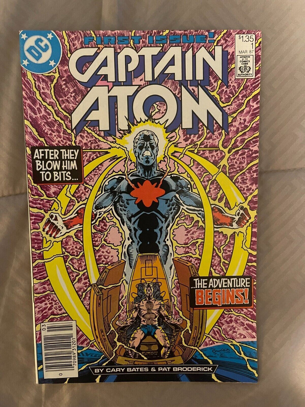 Captain Atom #1 DC Comics MAR 1987 First Issue