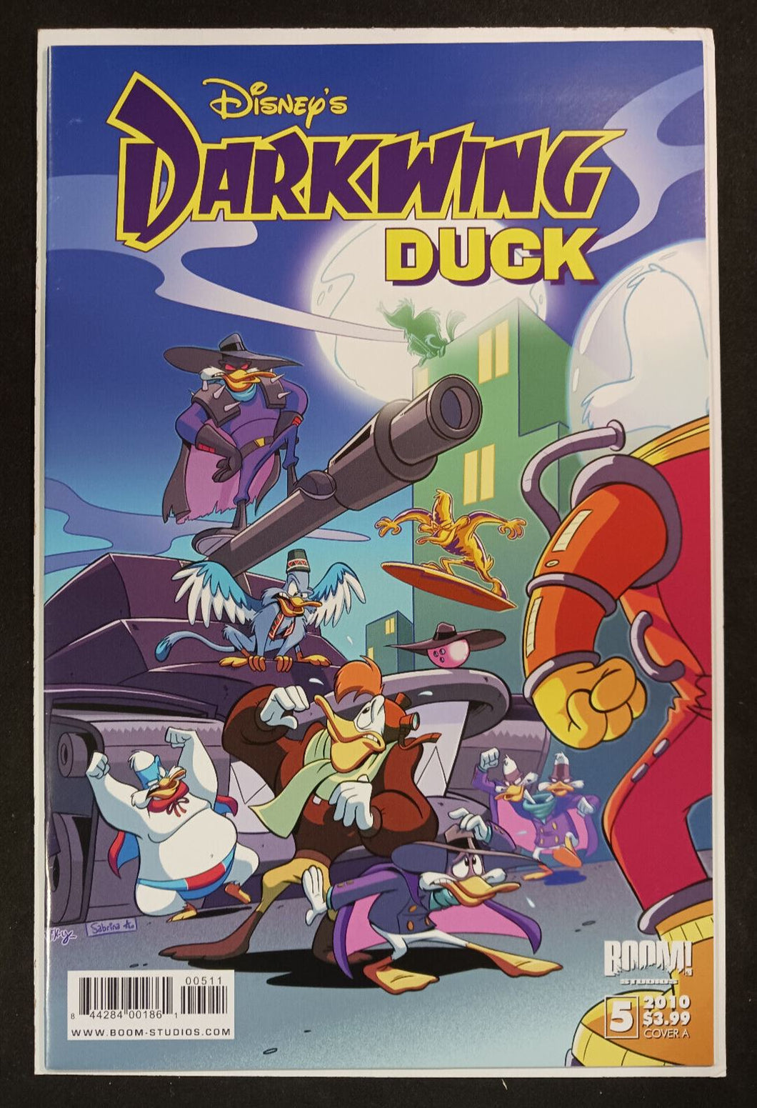 2010 Kaboom! Disney's Darkwing Duck #5 Cover A