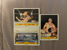 Load image into Gallery viewer, WWF Topps Cards 1985 #51 #52 #54 Ringside Action
