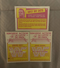 Load image into Gallery viewer, WWF O Pee Chee cards #48 Boy Smith, Ringside action #49,51
