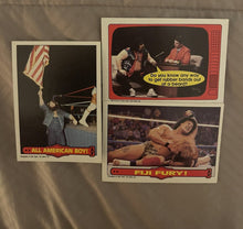 Load image into Gallery viewer, WWF O Pee Chee cards Ringside action #52,53 #55
