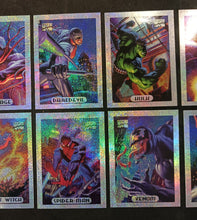 Load image into Gallery viewer, 1994 Marvel Masterpices Trading Card Set 1 to 140 Base Set+ Silver Holo 1 to 10
