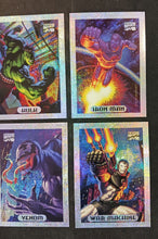 Load image into Gallery viewer, 1994 Marvel Masterpices Trading Card Set 1 to 140 Base Set+ Silver Holo 1 to 10
