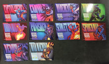 Load image into Gallery viewer, 1994 Marvel Masterpices Trading Card Set 1 to 140 Base Set+ Silver Holo 1 to 10
