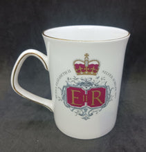 Load image into Gallery viewer, 1977 Queen Elizabeth II Silver Jubilee Fine Bone China Cup and Plate
