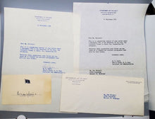 Load image into Gallery viewer, 1958 Military Autograph Thomas S. Gates Signed with envelope
