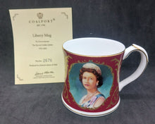 Load image into Gallery viewer, 2002 To Commemorate Queen&#39;s Golden Jubilee Liberty Coalport Fine Bone China Mug
