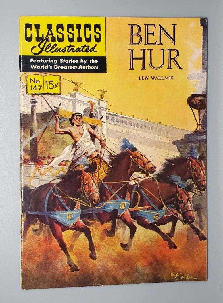 1958 Classics #147 HRN 147 1st Edition 7.5 F+ Ben Hur by Lew Wallace